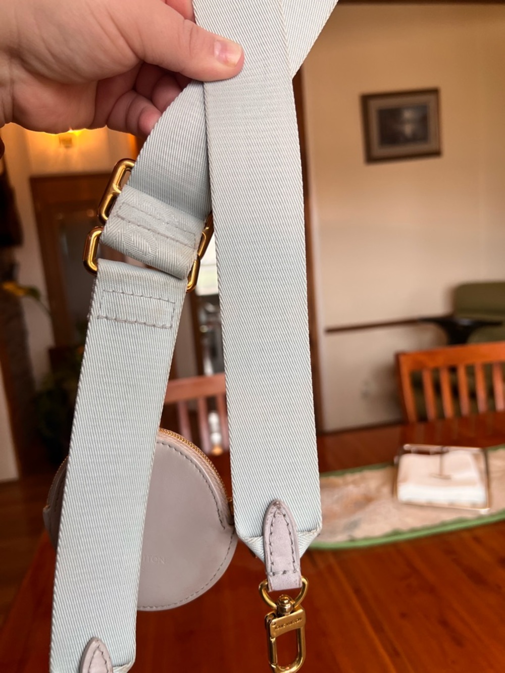 Louis Vuitton Jacquard strap with coin purse - Picture 15 of 17